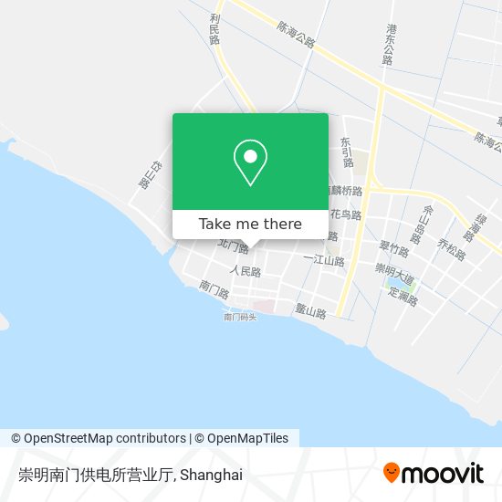 崇明南门供电所营业厅 map