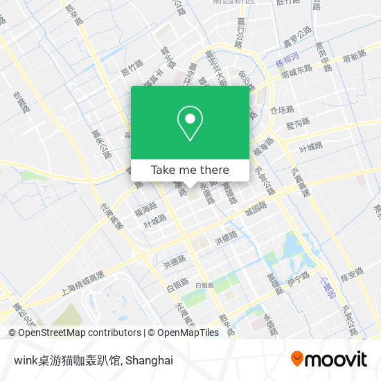 wink桌游猫咖轰趴馆 map