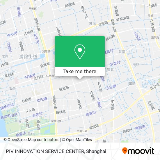 PIV INNOVATION SERVICE CENTER map