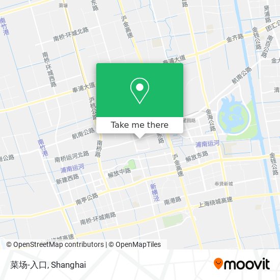 菜场-入口 map