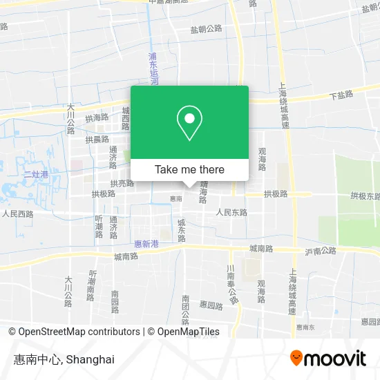惠南中心 map