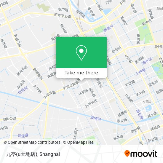 九亭(u天地店) map