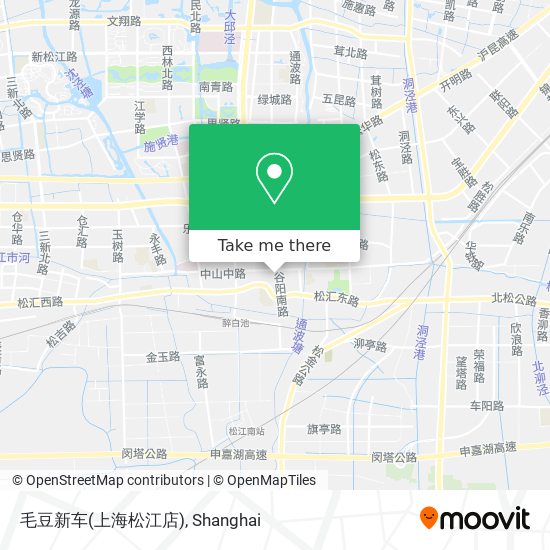 毛豆新车(上海松江店) map