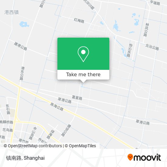 镇南路 map