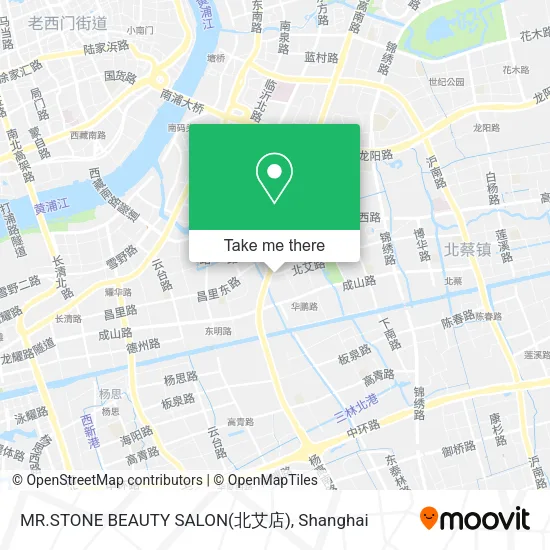 MR.STONE BEAUTY SALON(北艾店) map