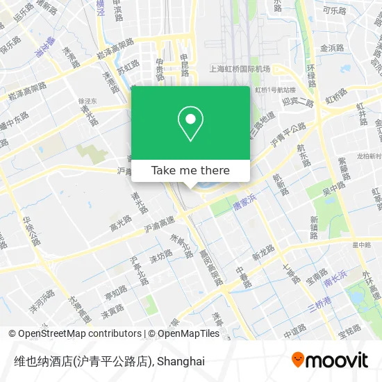 维也纳酒店(沪青平公路店) map