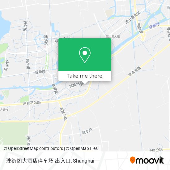 珠街阁大酒店停车场-出入口 map