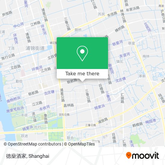 德燊酒家 map