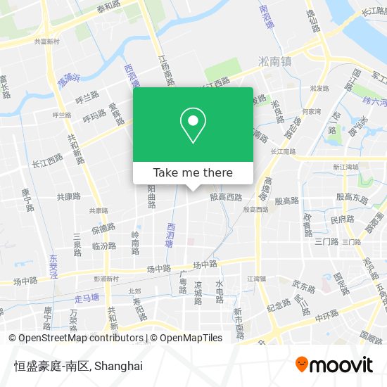 恒盛豪庭-南区 map