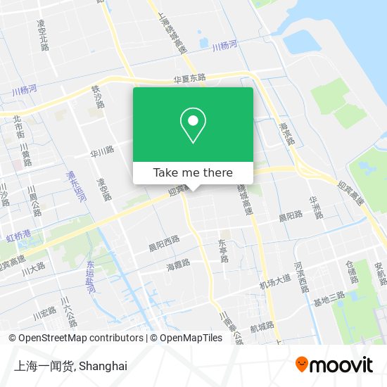 上海一闻货 map