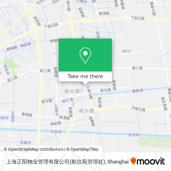 上海正阳物业管理有限公司(航欣苑管理处) map