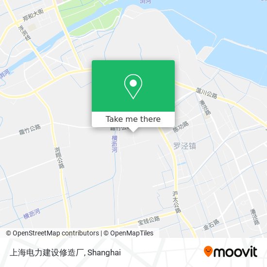 上海电力建设修造厂 map