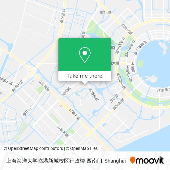 上海海洋大学临港新城校区行政楼-西南门 map