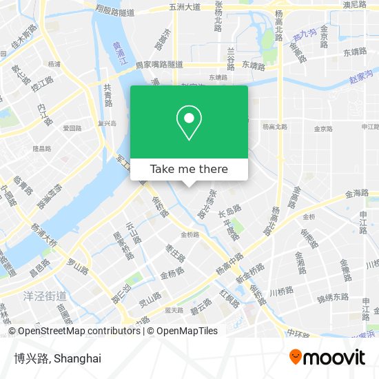 博兴路 map