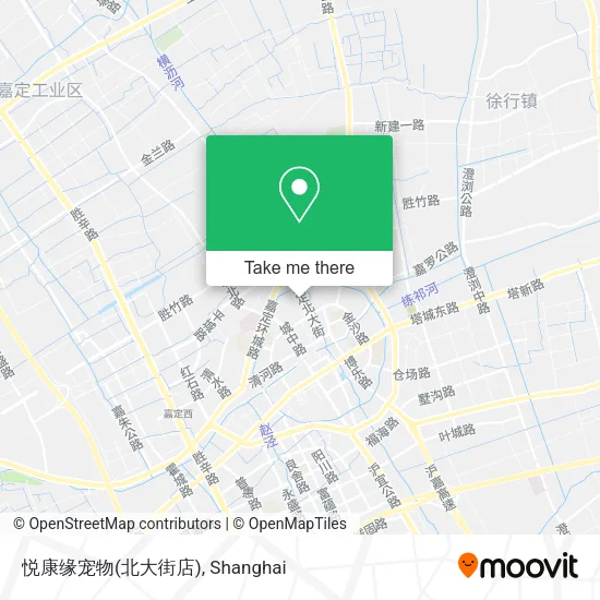 悦康缘宠物(北大街店) map