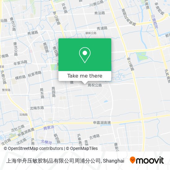 上海华舟压敏胶制品有限公司周浦分公司 map