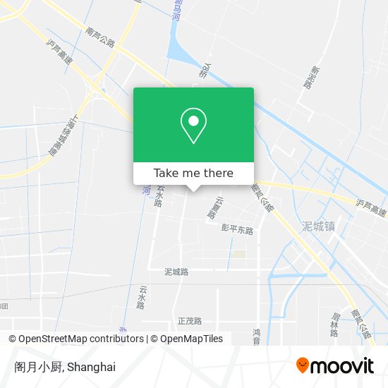 阁月小厨 map