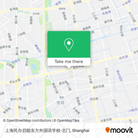 上海民办启能东方外国语学校-北门 map