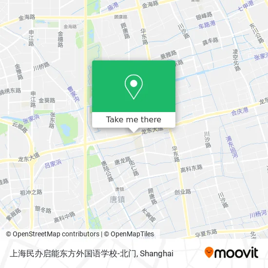 上海民办启能东方外国语学校-北门 map
