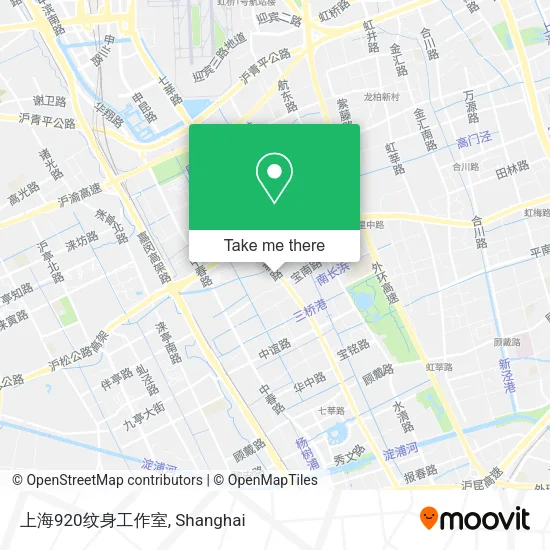 上海920纹身工作室 map