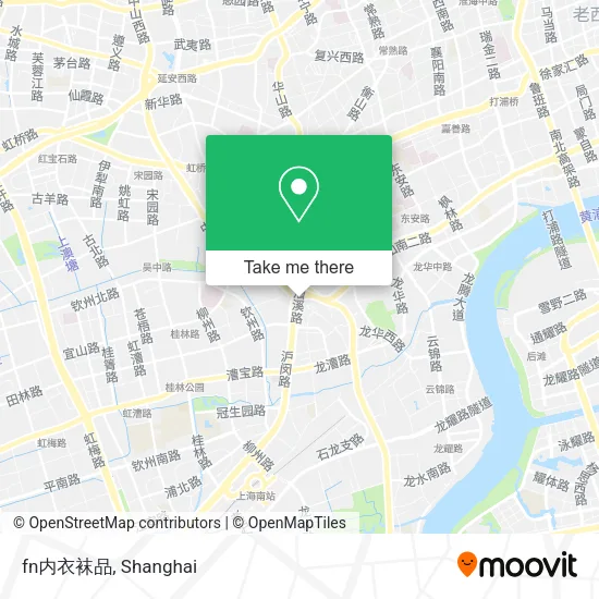 fn内衣袜品 map