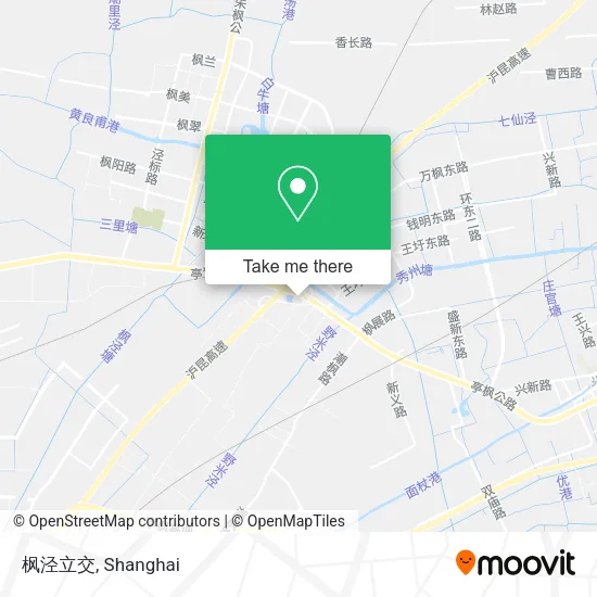 枫泾立交 map
