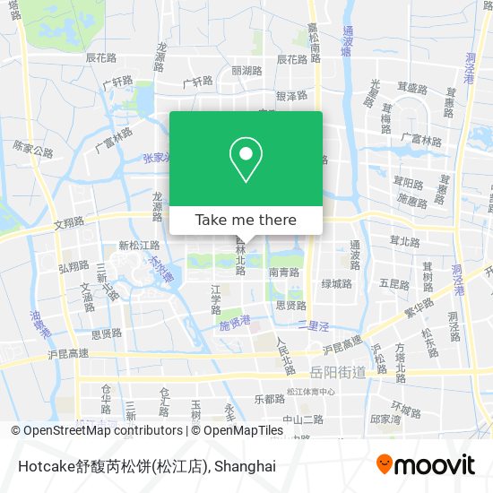 Hotcake舒馥芮松饼(松江店) map