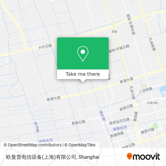 欧曼普电信设备(上海)有限公司 map