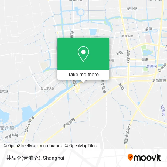 荟品仓(青浦仓) map