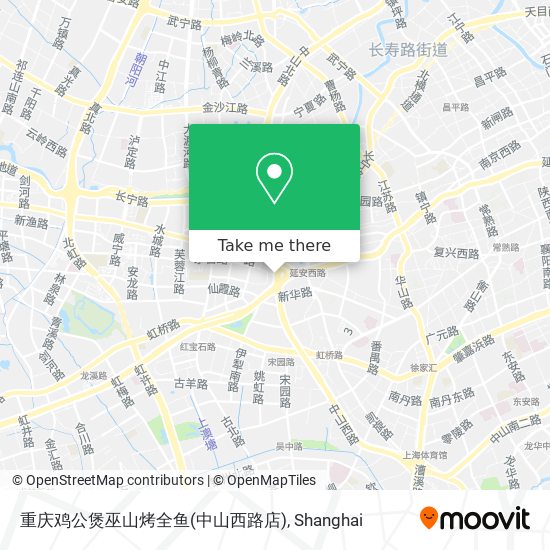 重庆鸡公煲巫山烤全鱼(中山西路店) map