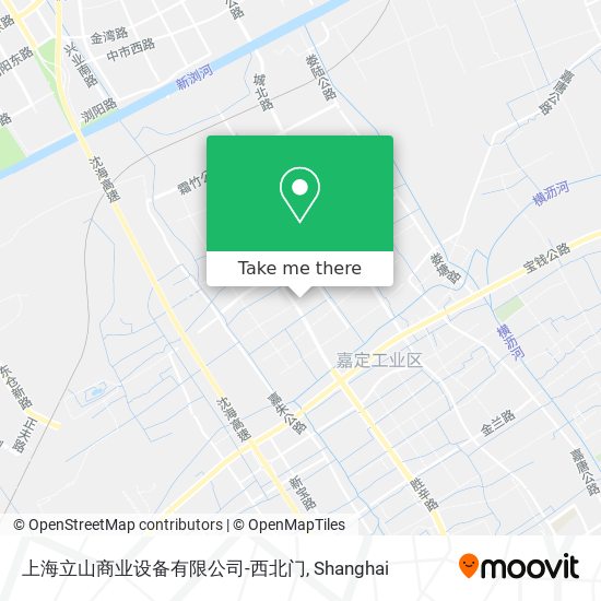 上海立山商业设备有限公司-西北门 map