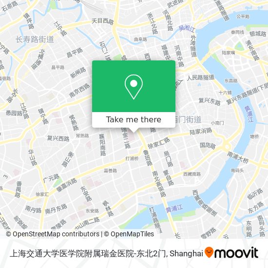 上海交通大学医学院附属瑞金医院-东北2门 map