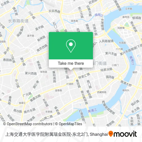 上海交通大学医学院附属瑞金医院-东北2门 map