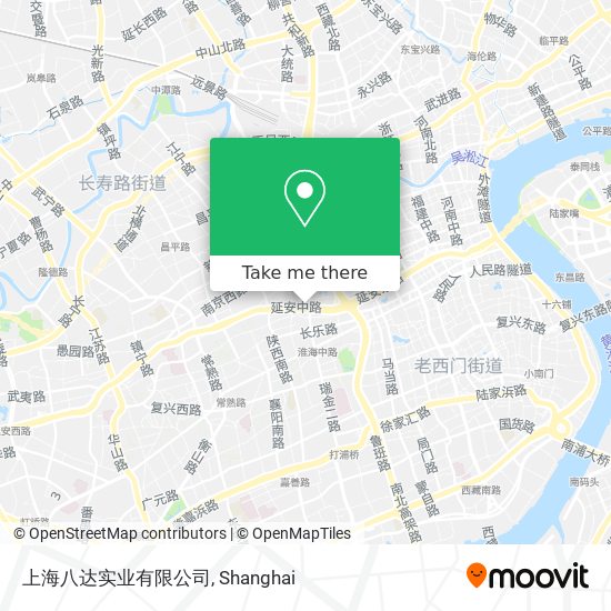 上海八达实业有限公司 map