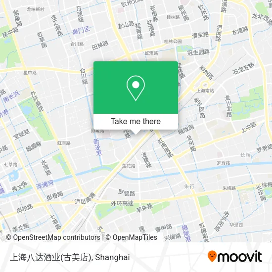 上海八达酒业(古美店) map