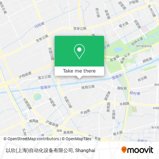 以欣(上海)自动化设备有限公司 map