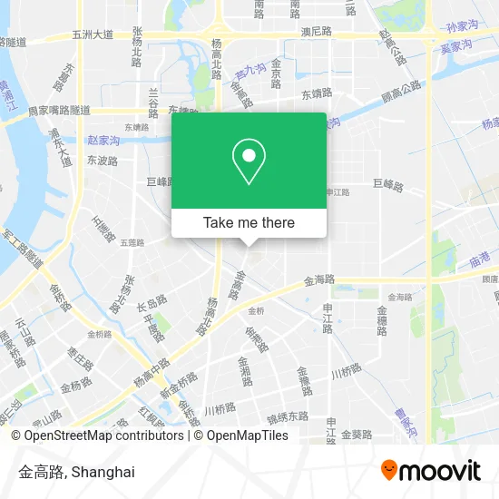 金高路 map