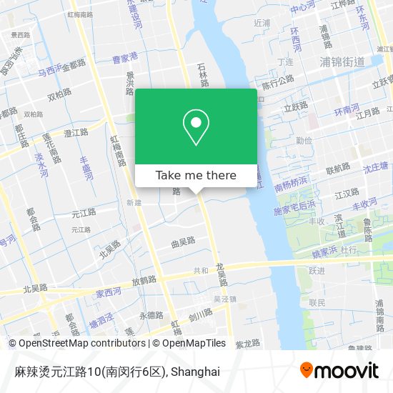 麻辣烫元江路10(南闵行6区) map