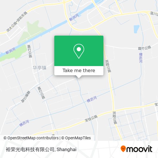 裕荣光电科技有限公司 map