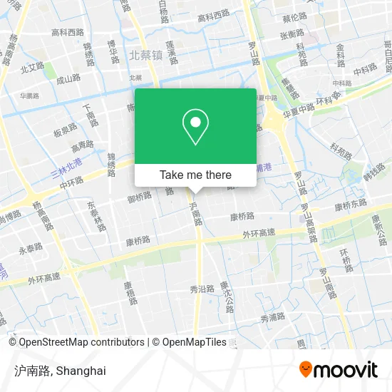沪南路 map