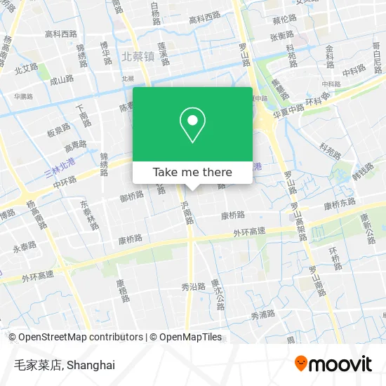 毛家菜店 map