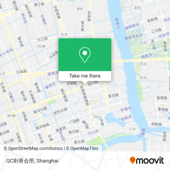 QC刺青会所 map