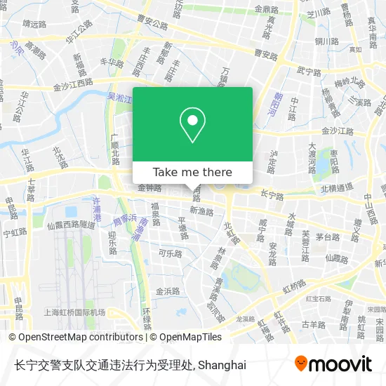 长宁交警支队交通违法行为受理处 map