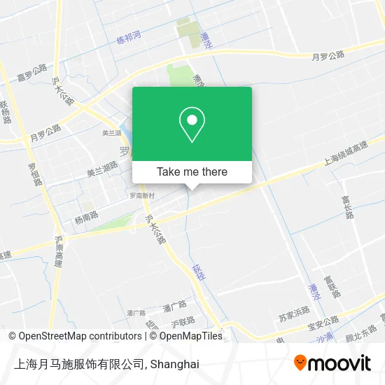 上海月马施服饰有限公司 map