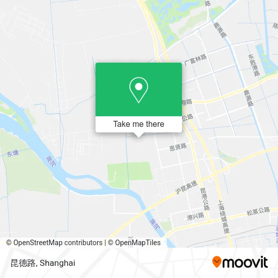 昆德路 map