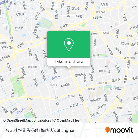 佘记菜饭骨头汤(虹梅路店) map