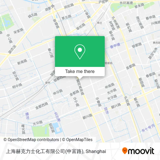 上海赫克力士化工有限公司(申富路) map