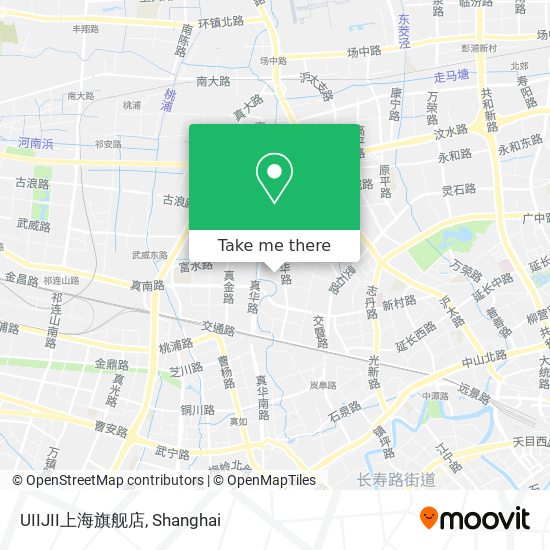 UIIJII上海旗舰店 map