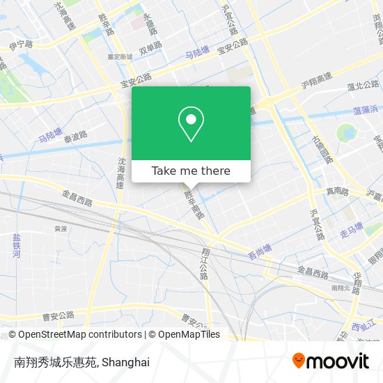 南翔秀城乐惠苑 map