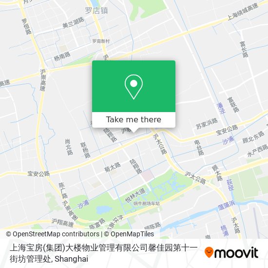 上海宝房(集团)大楼物业管理有限公司馨佳园第十一街坊管理处 map